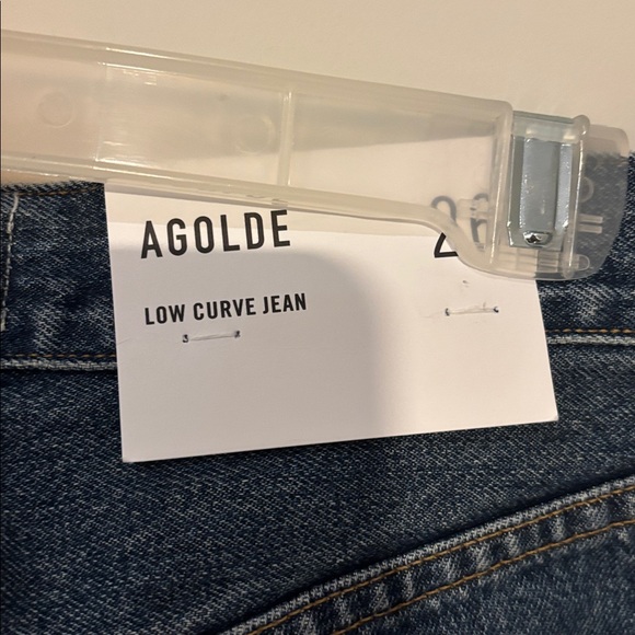 Agolde low curve jeans in essence - Picture 10 of 11